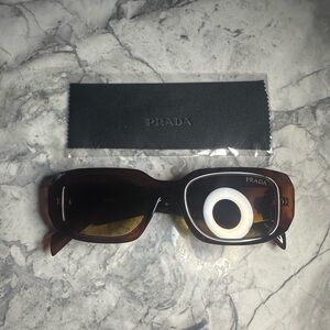 Prada PR 17WS Sunglasses (Brown)